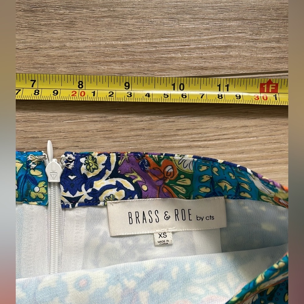 Kaleidoscope Print Pencil Skirt - Picture 7 of 12